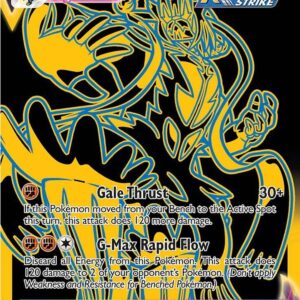 Rapid Strike Urshifu VMAX (Secret) TG30/TG30 Holofoil SWSH09: Brilliant Stars Trainer Gallery