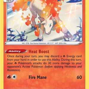 Rapidash 022/195 Holofoil SWSH12: Silver Tempest