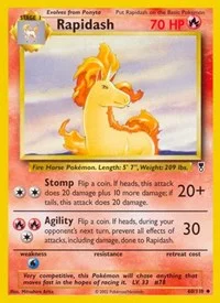 Rapidash | 060/110 | Reverse Holofoil | Legendary Collection