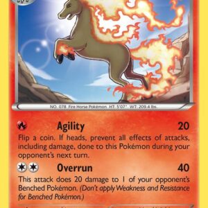 Rapidash 15/106 Reverse Holofoil XY – Flashfire Rapidash 15/106 Reverse Holofoil XY – Flashfire