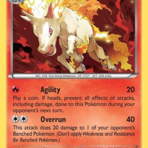 Rapidash 15/83 Reverse Holofoil Generations