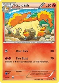 Rapidash | 17/114 | Normal | XY - Steam Siege