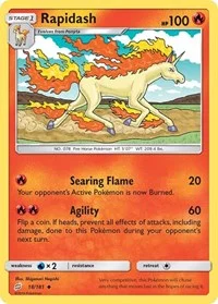 Rapidash | 18/181 | Reverse Holofoil | SM - Team Up