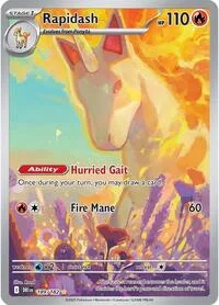 Rapidash | 189/182 | Holofoil | SV10: Destined Rivals