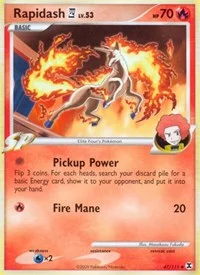 Rapidash E4 | 47/111 | Reverse Holofoil | Rising Rivals