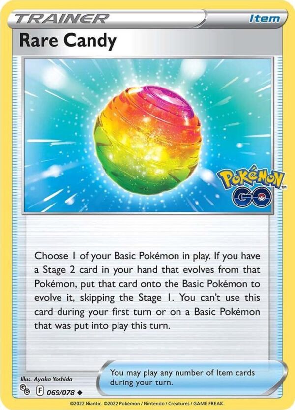 Rare Candy 069/078 Normal Pokemon GO