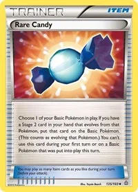 Rare Candy | 135/160 | Reverse Holofoil | XY - Primal Clash