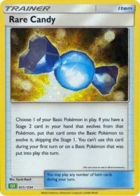 Rare Candy (CLV) | 025/034 | Holofoil | Trading Card Game Classic