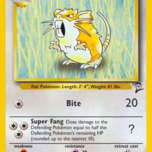Raticate 058/130 Normal Base Set 2