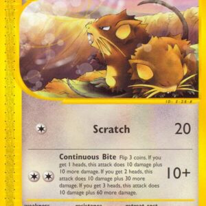 Raticate 089/144 Reverse Holofoil Skyridge