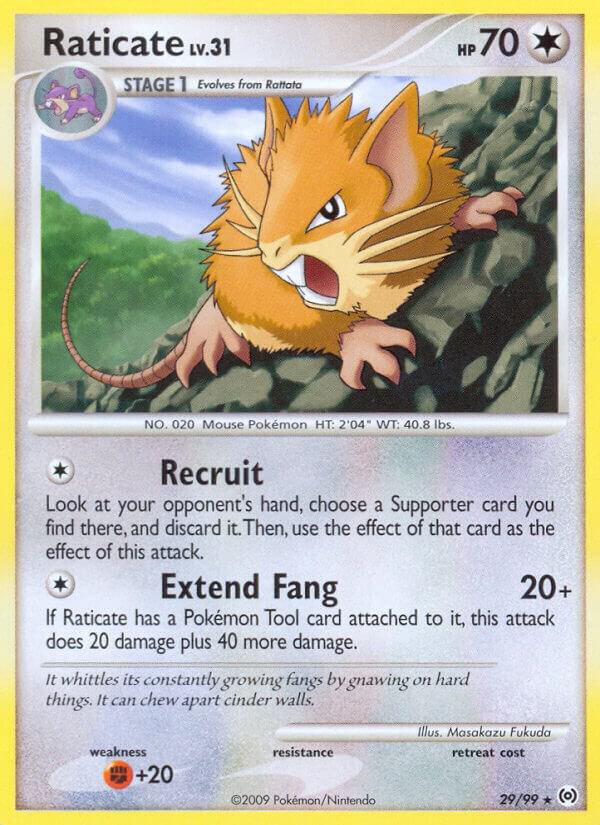 Raticate 29/99 Reverse Holofoil Arceus Raticate 29/99 Reverse Holofoil Arceus