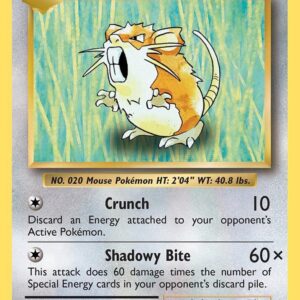 Raticate 67/108 Normal XY – Evolutions Raticate 67/108 Normal XY – Evolutions