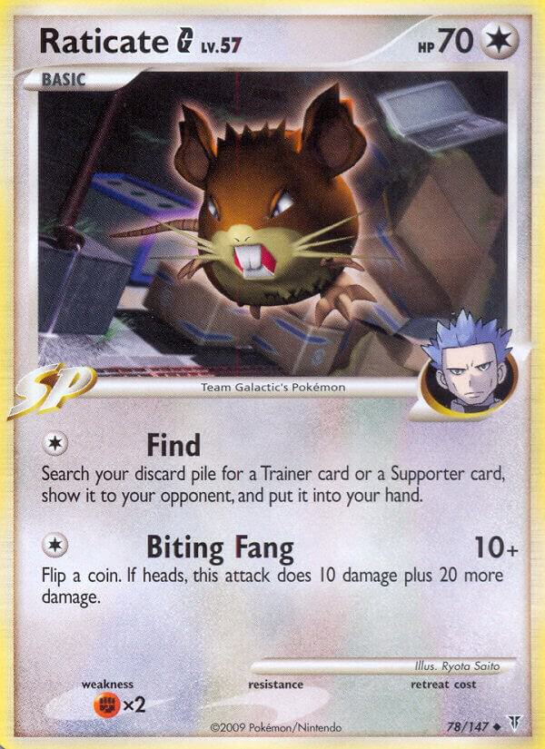 Raticate G 78 Normal Supreme Victors