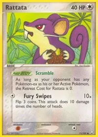 Rattata | 071/109 | Reverse Holofoil | Team Rocket Returns