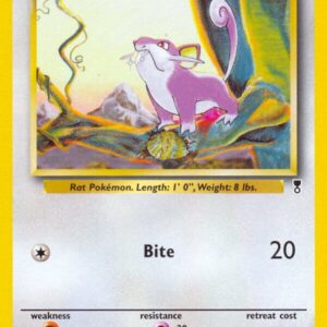 Rattata 089/110 Reverse Holofoil Legendary Collection