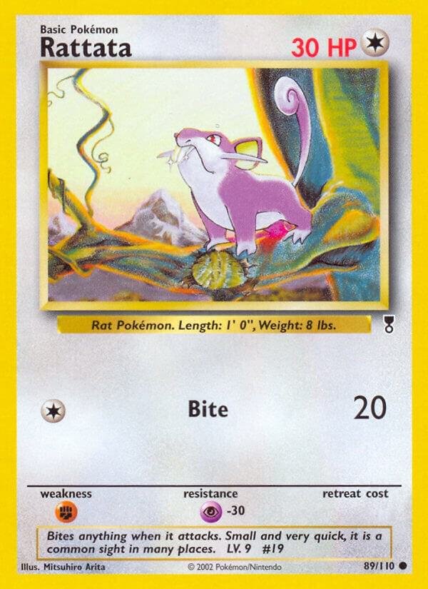 Rattata 089/110 Reverse Holofoil Legendary Collection Rattata 089/110 Reverse Holofoil Legendary Collection