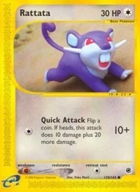 Rattata | 128/165 | Normal | Expedition