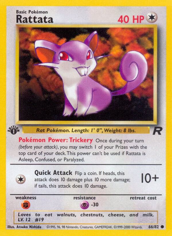 Rattata 66/82 Unlimited Team Rocket Rattata 66/82 Unlimited Team Rocket