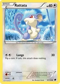 Rattata | 87/116 | Reverse Holofoil | Plasma Freeze