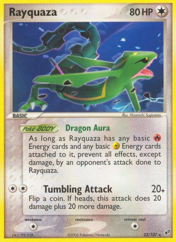 Rayquaza 22/107 Reverse Holofoil Deoxys
