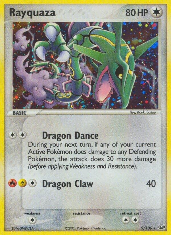 Rayquaza 9/106 Holofoil Emerald
