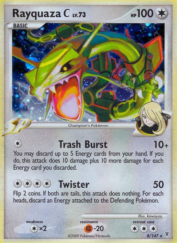 Rayquaza C 8 Holofoil Supreme Victors