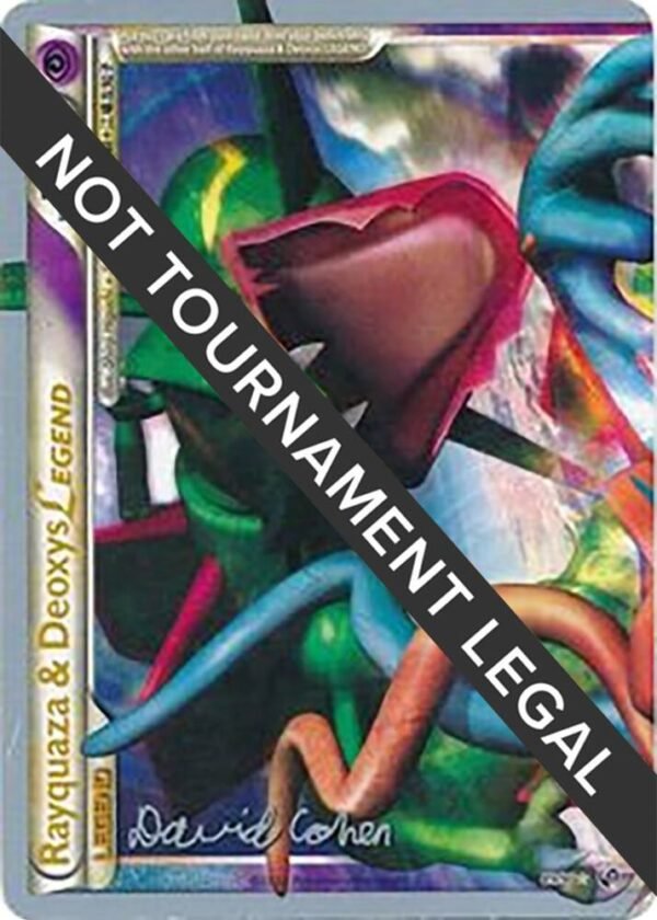Rayquaza & Deoxys Legend (89) 2011 (David Cohen) 89/90 Normal World Championship Decks