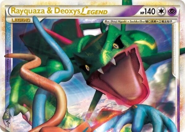 Rayquaza & Deoxys Legend (Top) 89/90 Holofoil Undaunted
