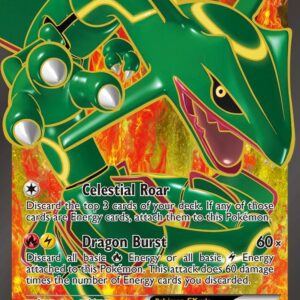 Rayquaza EX (123 Full Art) 123/124 Holofoil Dragons Exalted