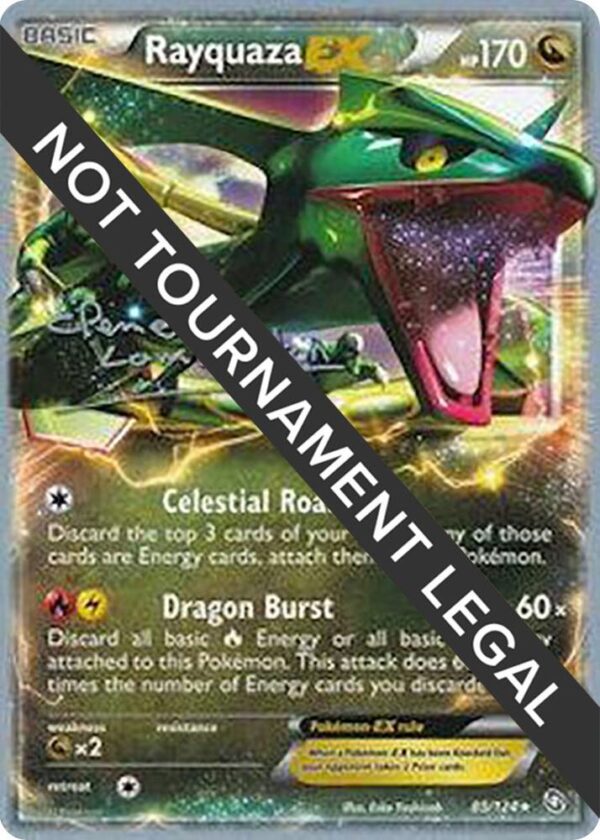 Rayquaza EX 2013 (Clement Lamberton) 85/124 Normal World Championship Decks Rayquaza EX 2013 (Clement Lamberton) 85/124 Normal World Championship Decks