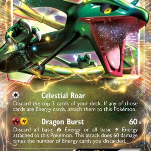 Rayquaza EX 85/124 Holofoil Dragons Exalted
