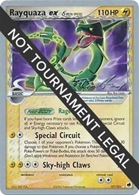 Rayquaza ex (Delta Species) | 2007 (Tom Roos) | 97/101 | Normal | World Championship Decks