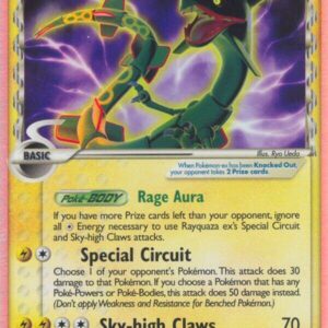 Rayquaza ex (Delta Species) 97/101 Holofoil Dragon Frontiers Rayquaza ex (Delta Species) 97/101 Holofoil Dragon Frontiers