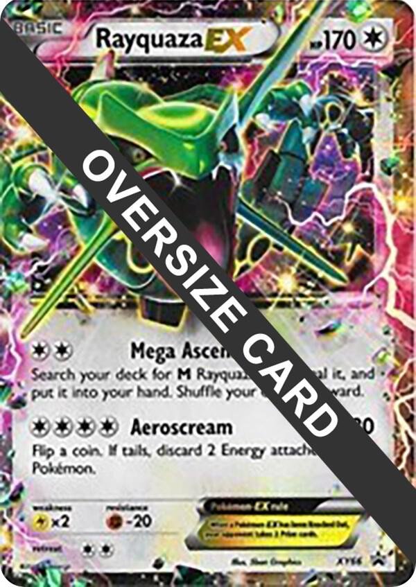 Rayquaza EX XY66 Holofoil Jumbo Cards