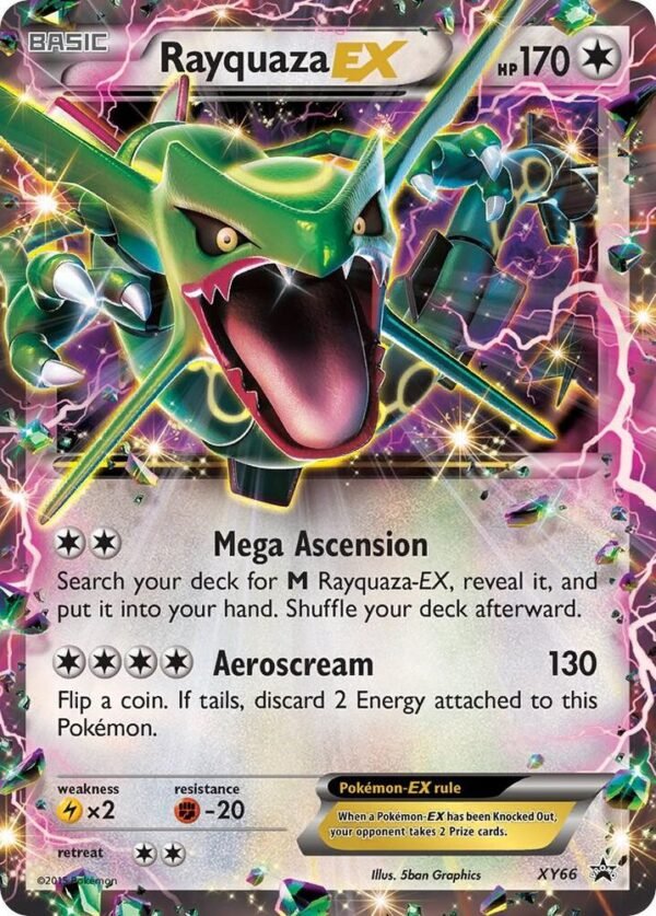 Rayquaza EX XY66 Holofoil XY Promos Rayquaza EX XY66 Holofoil XY Promos
