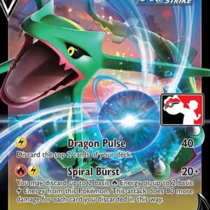 Rayquaza V 110/203 Holofoil Prize Pack Series Cards