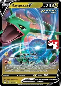 Rayquaza V | 110/203 | Holofoil | Prize Pack Series Cards
