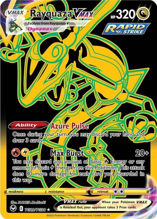 Rayquaza VMAX (Secret) TG29/TG30 Holofoil SWSH12: Silver Tempest Trainer Gallery