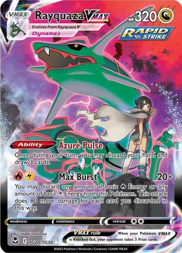 Rayquaza VMAX TG20/TG30 Holofoil SWSH12: Silver Tempest Trainer Gallery
