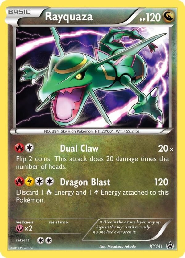 Rayquaza XY141 Holofoil XY Promos Rayquaza XY141 Holofoil XY Promos
