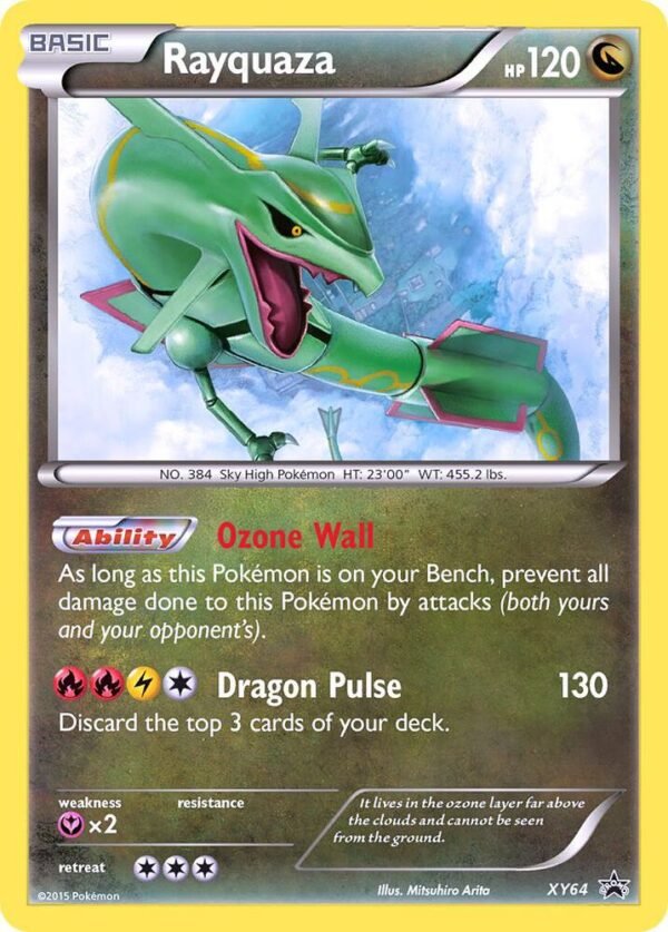 Rayquaza XY64 Holofoil XY Promos