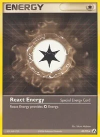 React Energy | 82/92 | Reverse Holofoil | Legend Maker