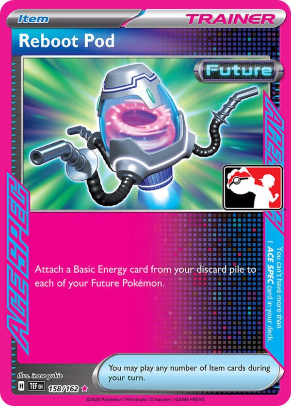 Reboot Pod 158/162 Holofoil Prize Pack Series Cards