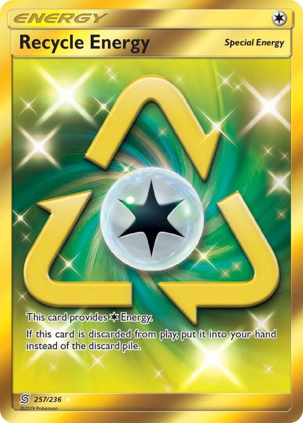Recycle Energy (Secret) 257/236 Holofoil SM – Unified Minds Recycle Energy (Secret) 257/236 Holofoil SM – Unified Minds