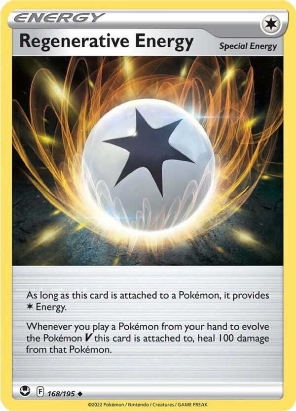 Regenerative Energy 168/195 Normal SWSH12: Silver Tempest Regenerative Energy 168/195 Normal SWSH12: Silver Tempest