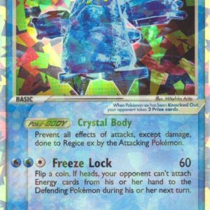 Regice ex 97/101 Holofoil Hidden Legends Regice ex 97/101 Holofoil Hidden Legends