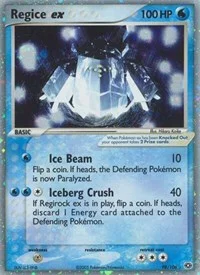 Regice ex | 98/106 | Holofoil | Emerald Regice ex | 98/106 | Holofoil | Emerald