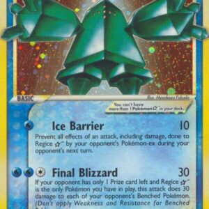Regice Star 90/92 Holofoil Legend Maker Regice Star 90/92 Holofoil Legend Maker