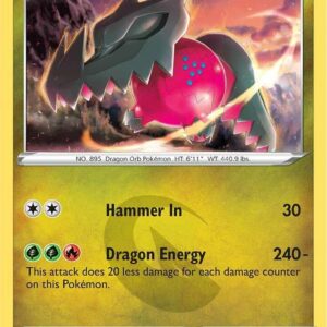 Regidrago 124/203 Holofoil SWSH07: Evolving Skies Regidrago 124/203 Holofoil SWSH07: Evolving Skies