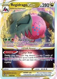 Regidrago VSTAR | 136/195 | Holofoil | SWSH12: Silver Tempest